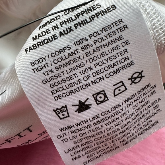 NWT NIKE SIZE XS Women's‎ Dri-FIT High-Waisted 3" 2-in-1 Shorts WHITE DX6016-100 - Picture 7 of 7